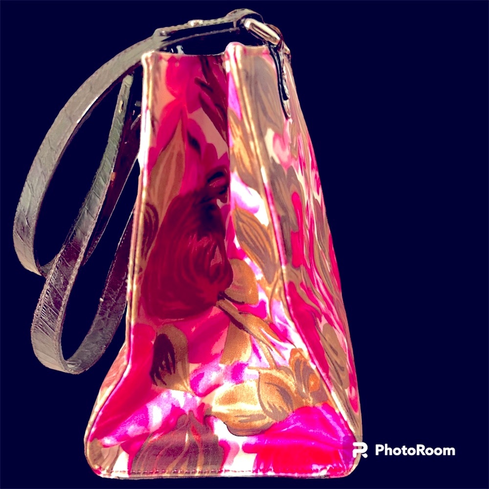 Authentic Kate Spade Medium Pink Floral Hangbag - Picture 4 of 6